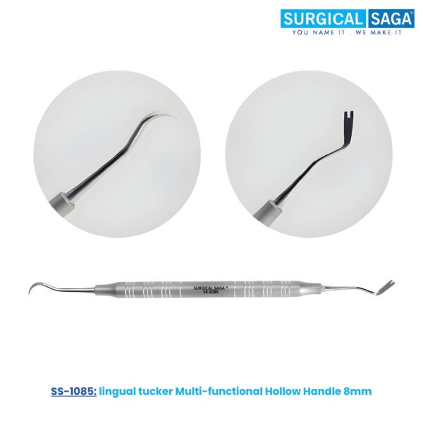 lingual tucker Multi-functional Hollow Handle 8mm