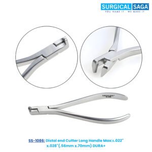 Distal end Cutter Long Handle Max:≤.022" x.028"(.56mm x.70mm) - DURA+ Tips
