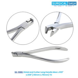Distal end Cutter Long Handle Max:≤.022" x.028"(.56mm x.70mm) - TC Tips