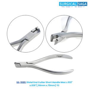 Distal End Cutter Short Handle Max:≤.022" x.028"(.56mm x.70mm) - TC Tips