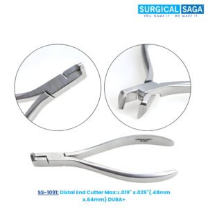 Distal End Cutter Max:≤.019" x.025"(.48mm x.64mm) - DURA+ Tips