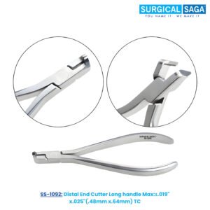 Distal End Cutter Long handle Max:≤.019" x.025"(.48mm x.64mm) - TC Tips