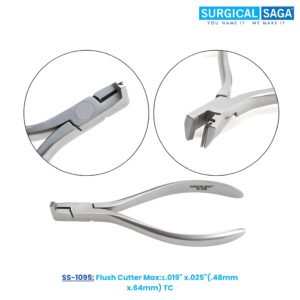 Flush Cutter Max:≤.019" x.025"(.48mm x.64mm) - TC Tips