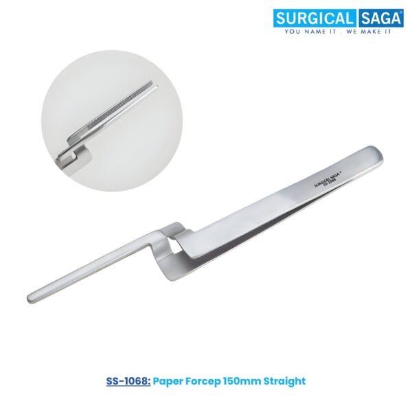 Paper Forcep 150mm Straight