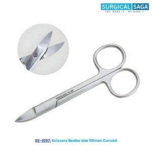 Scissors Beebe size 110mm Curved