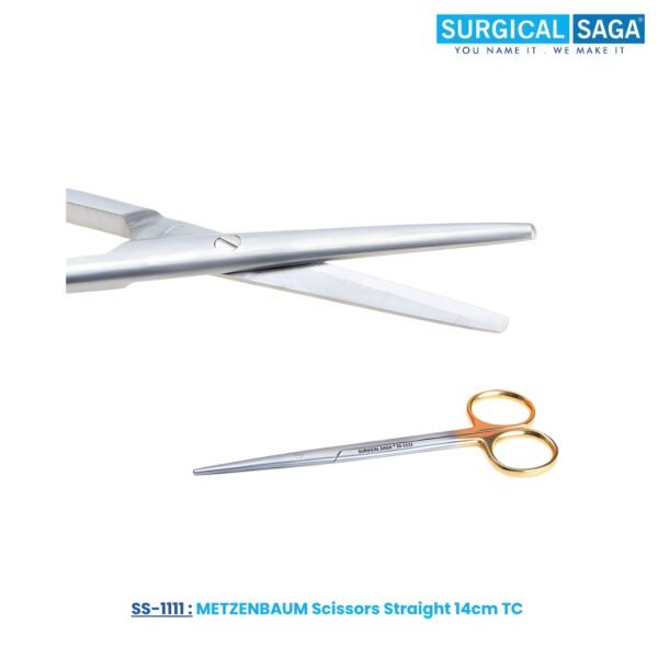METZENBAUM Scissors Straight 14cm TC