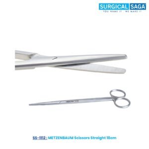 METZENBAUM Scissors Straight 18cm