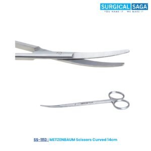 METZENBAUM Scissors Curved 14cm