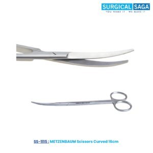 METZENBAUM Scissors Curved 16cm