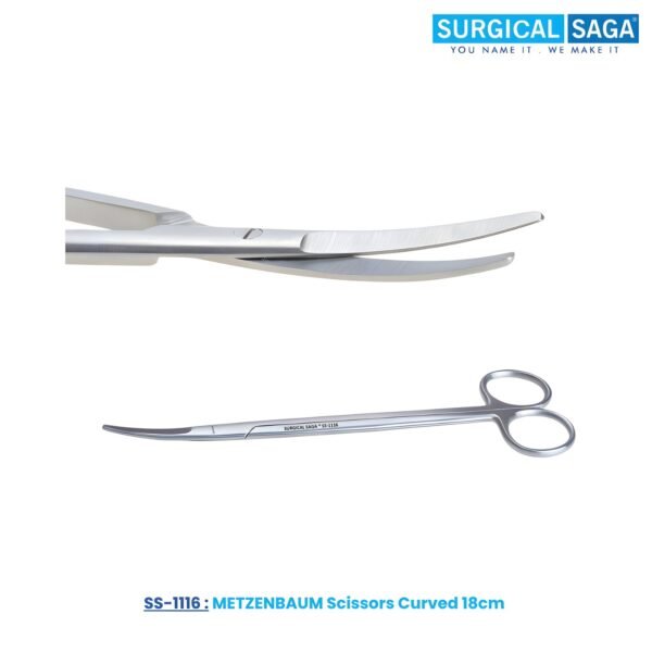 METZENBAUM Scissors Curved 18cm
