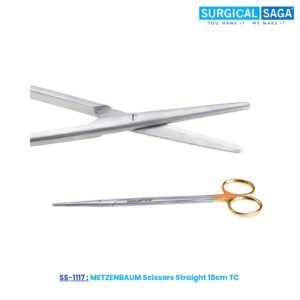 METZENBAUM Scissors Straight 18cm TC