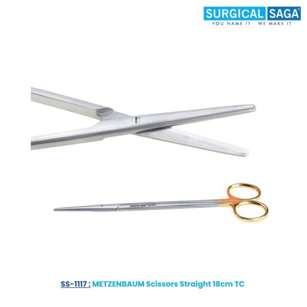 METZENBAUM Scissors Straight 18cm TC