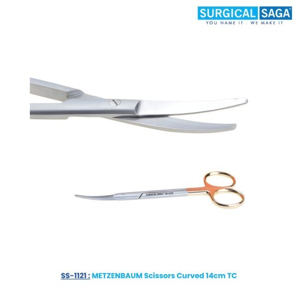 METZENBAUM Scissors Curved 14cm TC