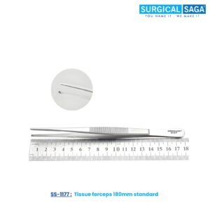 Tissue forceps 180mm standard