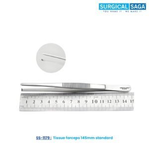 Tissue forceps 145mm standard