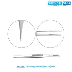 De-Bakey 180mm*(2.0-2.5)mm