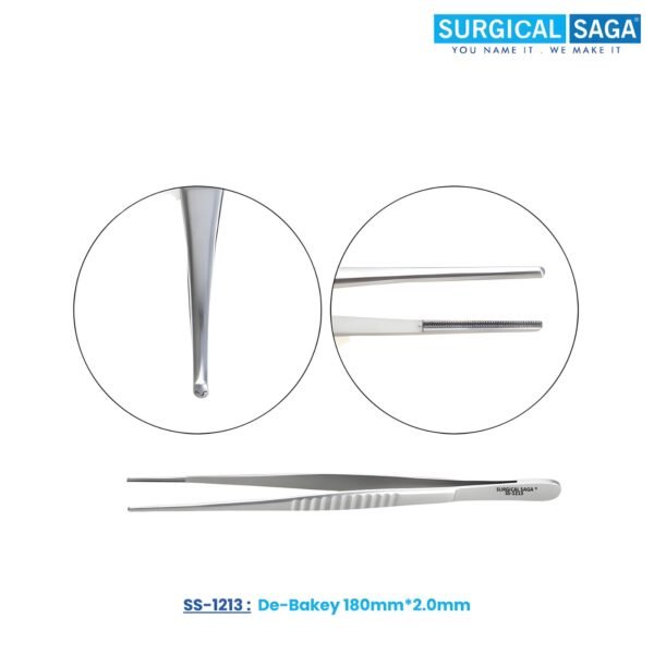 De-Bakey 180mm*2.0mm