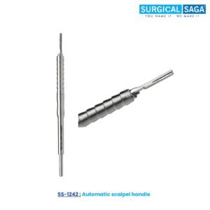 Automatic scalpel handle