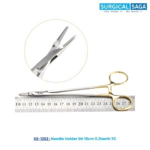 Needle Holder Str 18cm 0.3teeth TC
