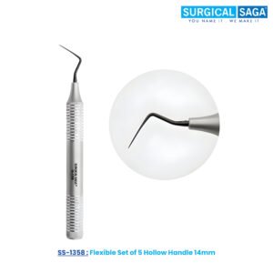 Flexible Set of 5 Hollow Handle 14mm
