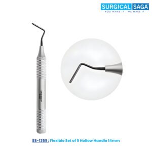 Flexible Set of 5 Hollow Handle 14mm