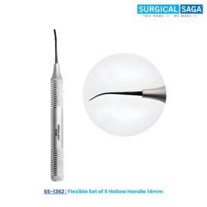 Flexible Set of 5 Hollow Handle 14mm