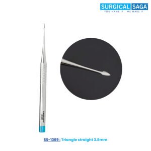 Triangle straight 3.8mm