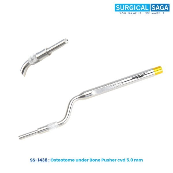 Osteotome under Bone Pusher cvd 5.0 mm