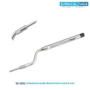 Osteotome under Bone Pusher cvd 4.2 mm