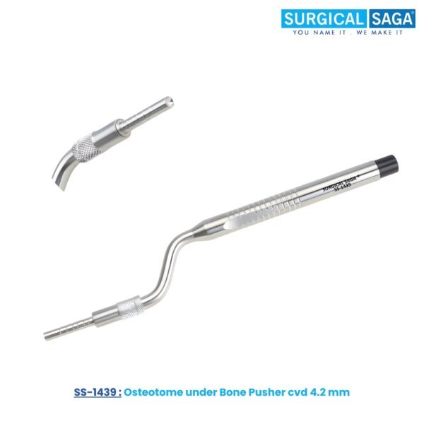 Osteotome under Bone Pusher cvd 4.2 mm