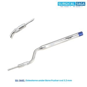Osteotome under Bone Pusher cvd 3.2 mm