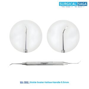 Sickle Scaler Hollow Handle 9.5mm