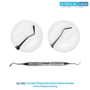 Flexible Filling instruments Hollow Handle 9.5mm Black coating