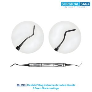 Flexible Filling instruments Hollow Handle 9.5mm Black coating