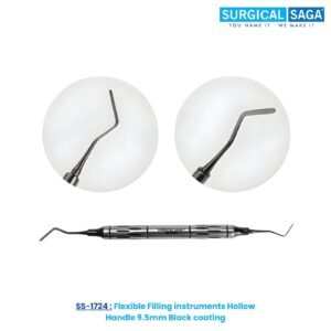Flexible Filling instruments Hollow Handle 9.5mm Black coating