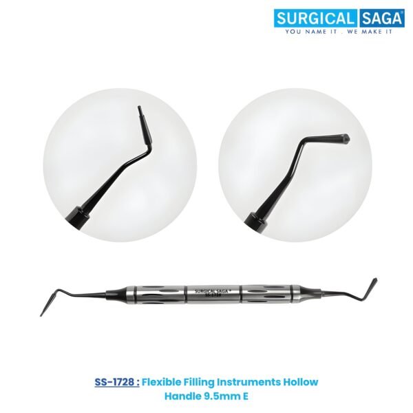 Flexible Filling Instruments Hollow Handle 9.5mm E