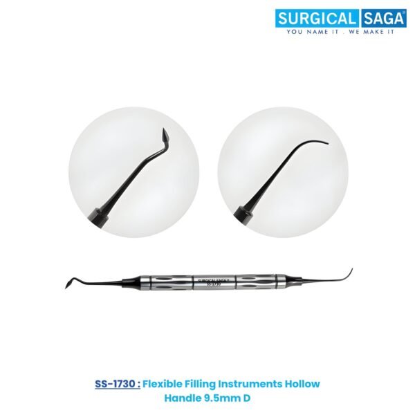 Flexible Filling Instruments Hollow Handle 9.5mm D