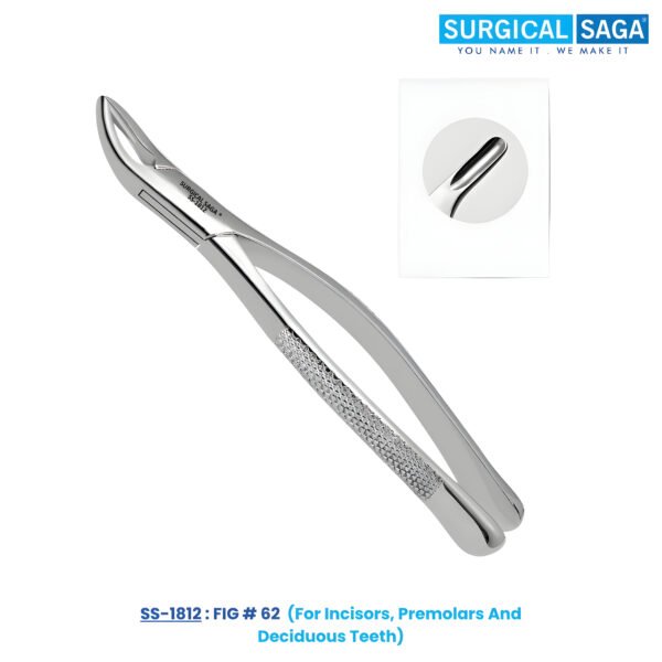 Fig # 62 - For Incisors, Premolars And Deciduous Teeth